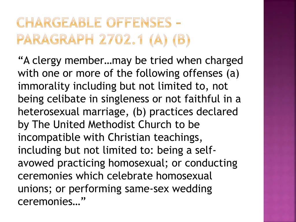 chargeable offenses paragraph 2702 1 a b