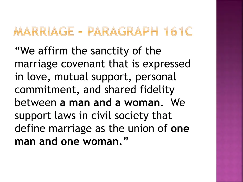 marriage paragraph 161c
