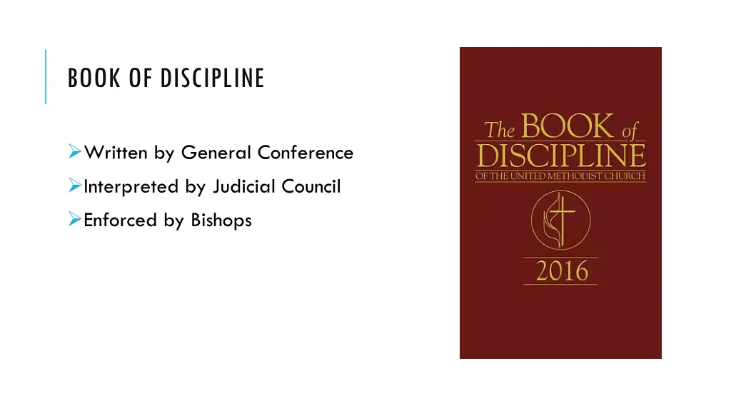 book of discipline