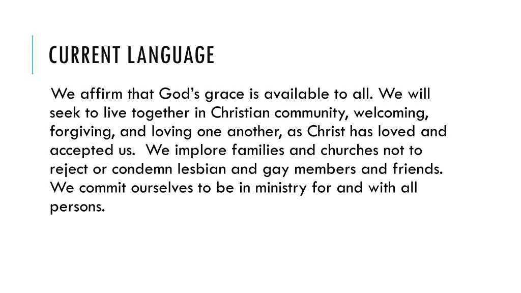 current language 1