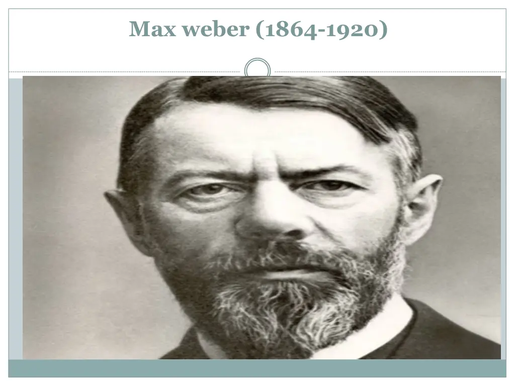 max weber 1864 1920