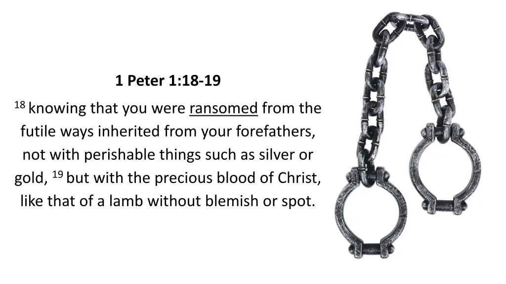 1 peter 1 18 19