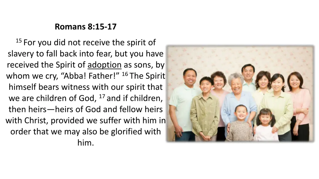 romans 8 15 17