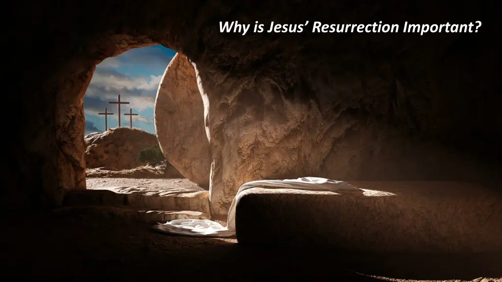 why is jesus resurrection important 1