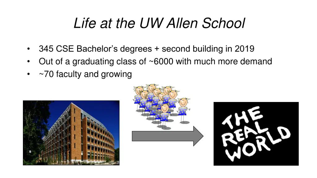 life at the uw allen school