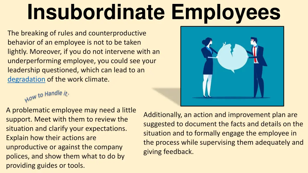 insubordinate employees
