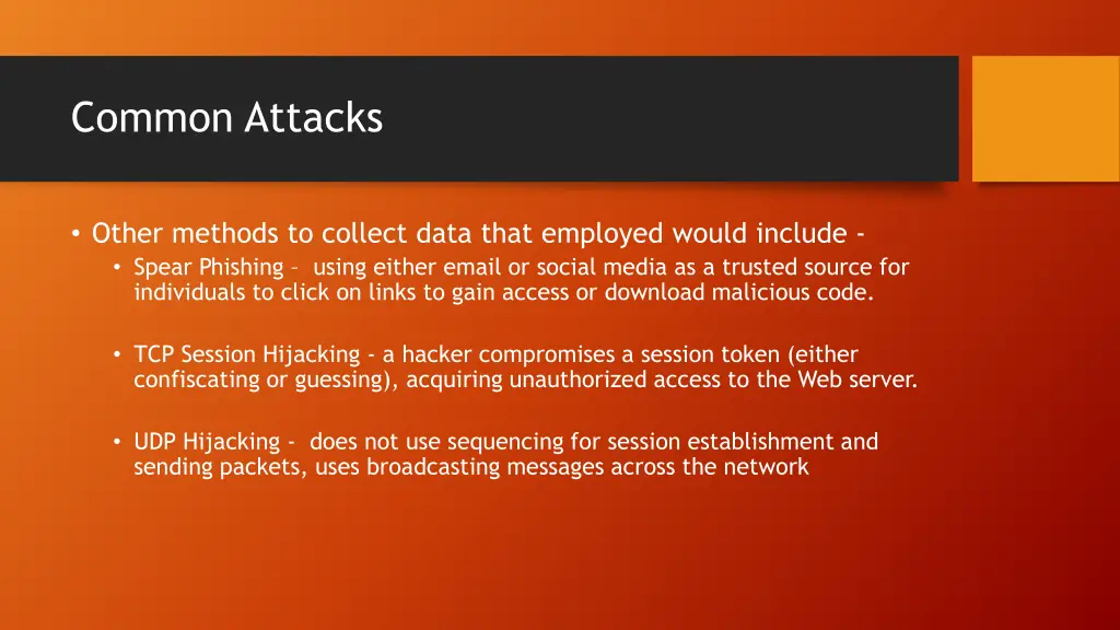 common attacks 1
