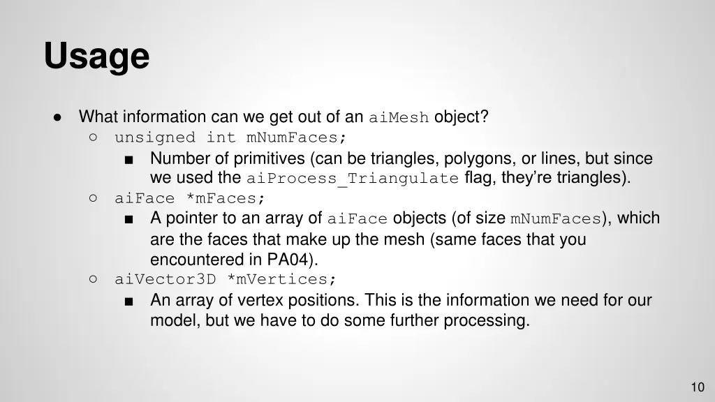 usage 2