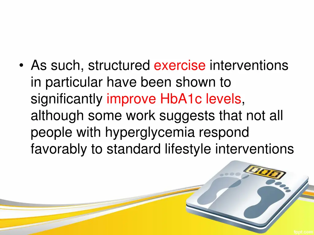 as such structured exercise interventions