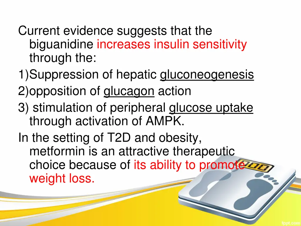 current evidence suggests that the biguanidine