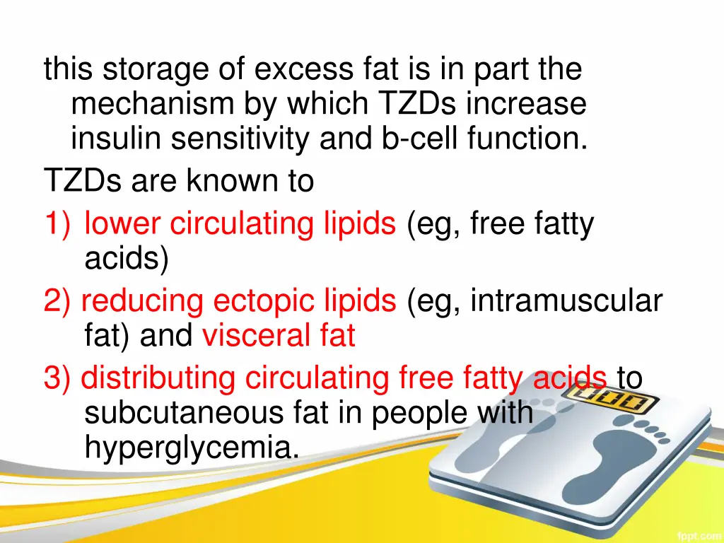 this storage of excess fat is in part