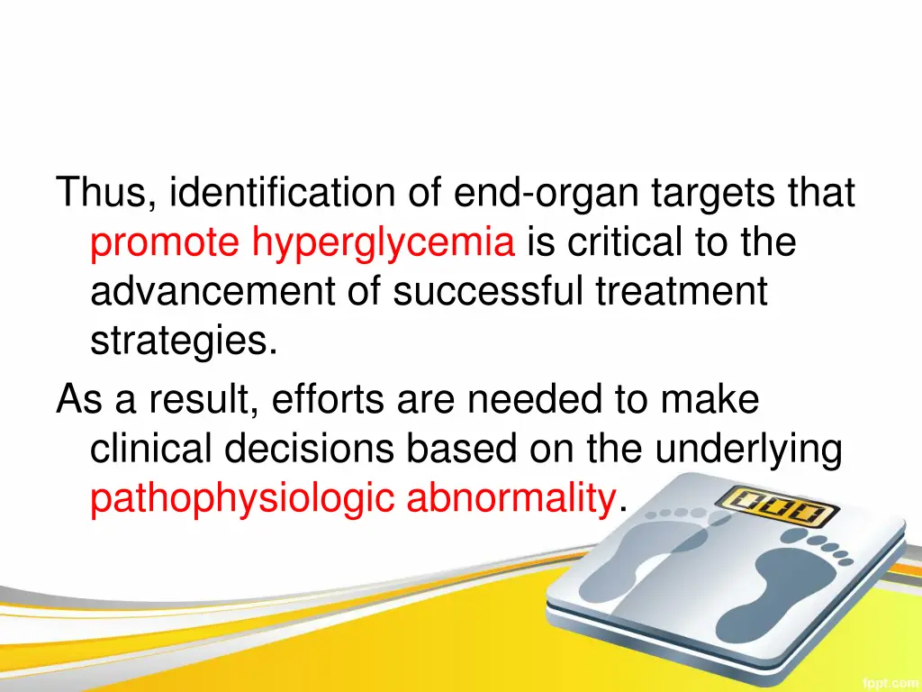 thus identification of end organ targets that