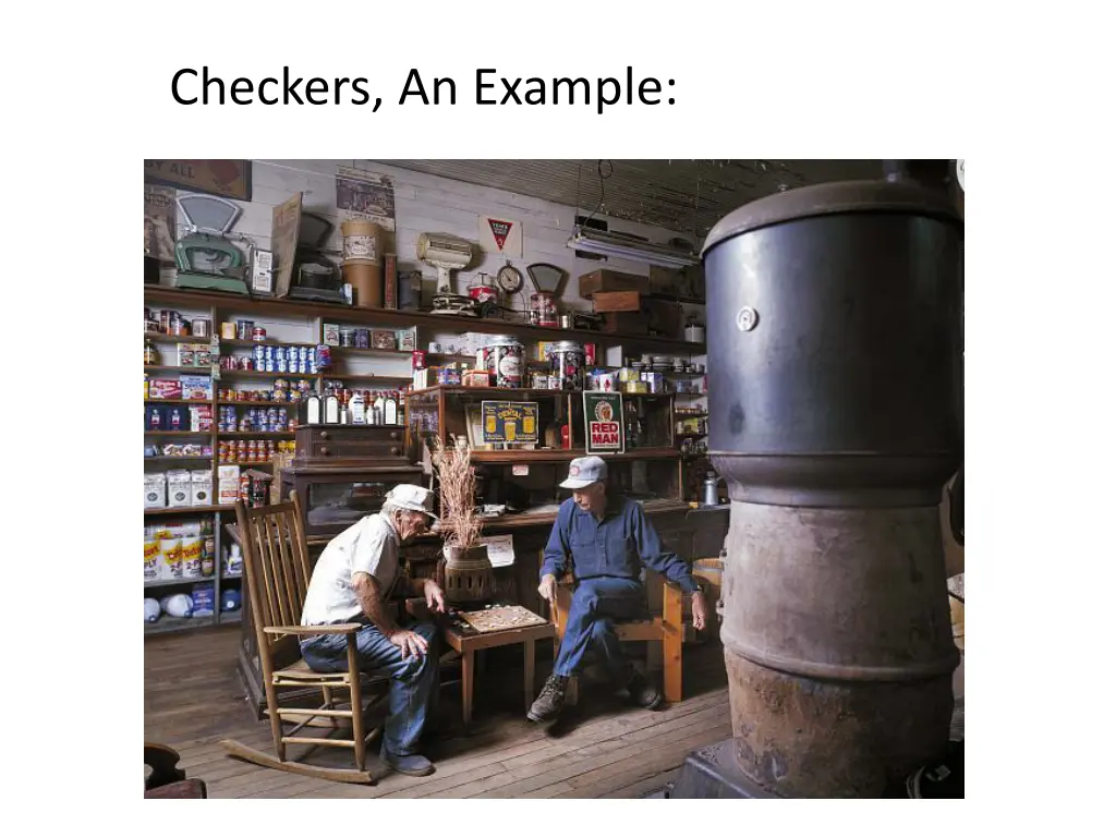 checkers an example