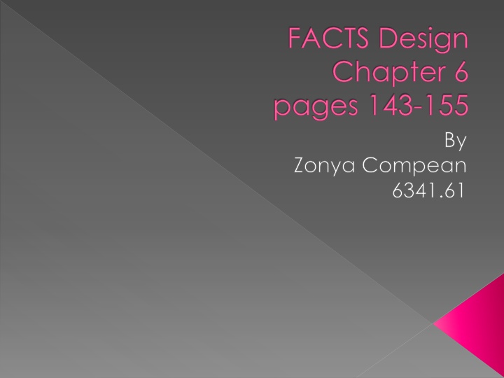 facts design chapter 6 pages 143 155