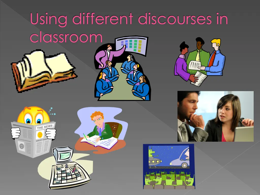 using different discourses in classroom