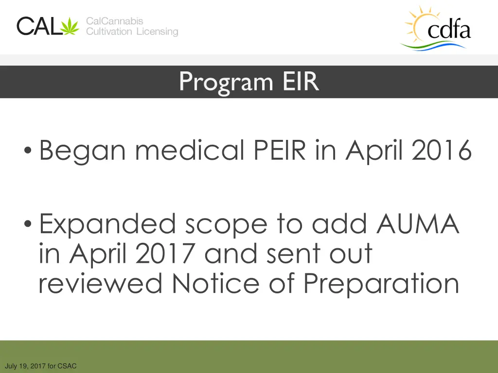 program eir