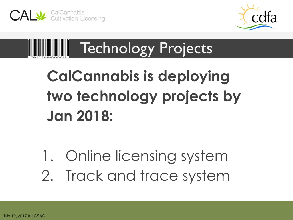 technology projects