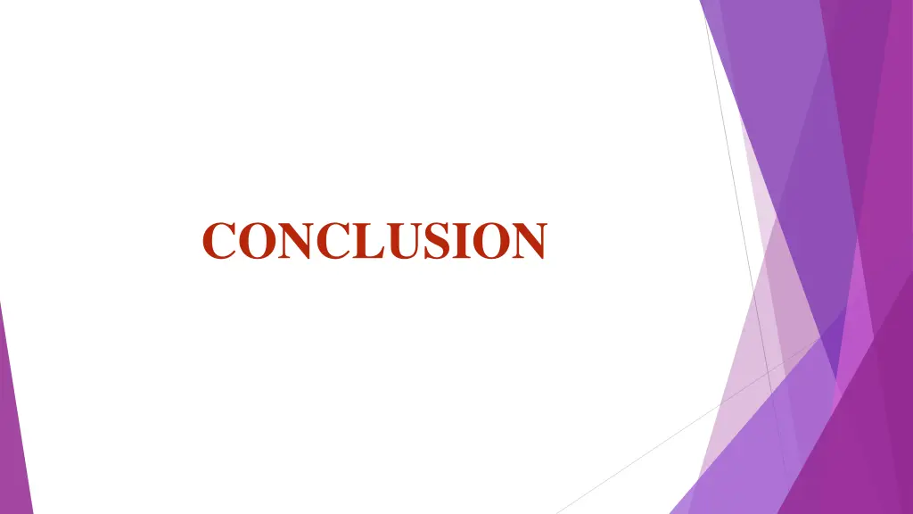 conclusion