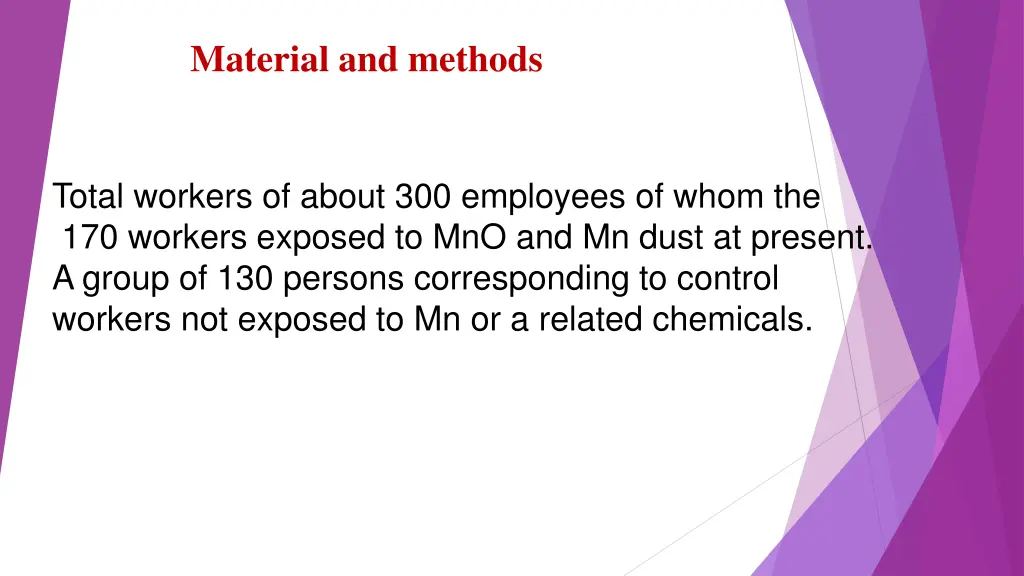 material and methods 1
