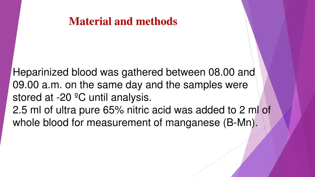material and methods 7