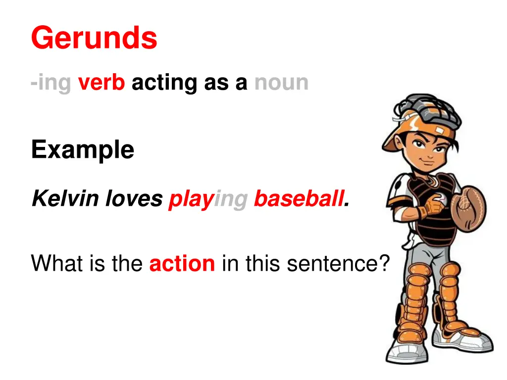 gerunds