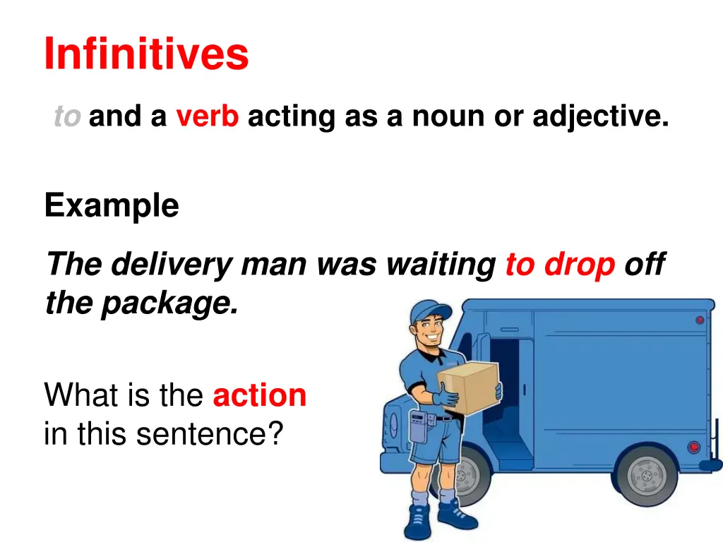 infinitives