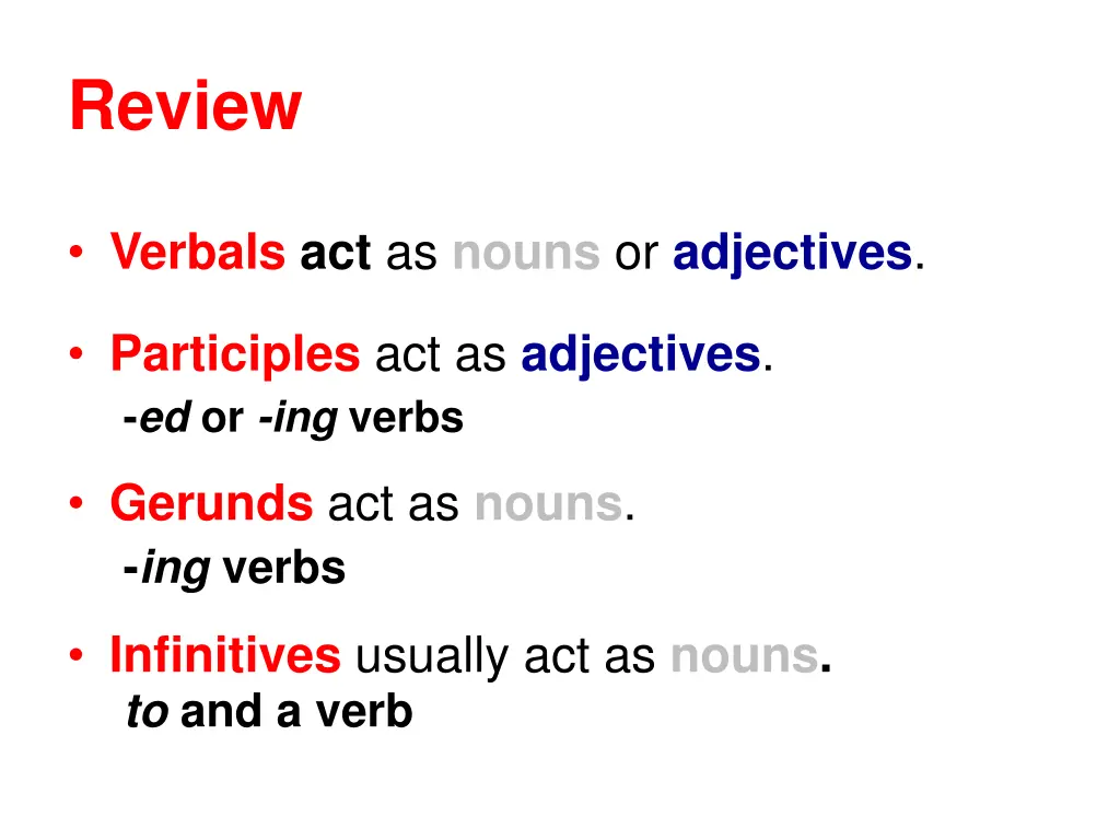 review