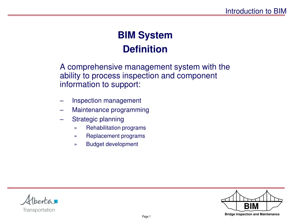 introduction to bim 1