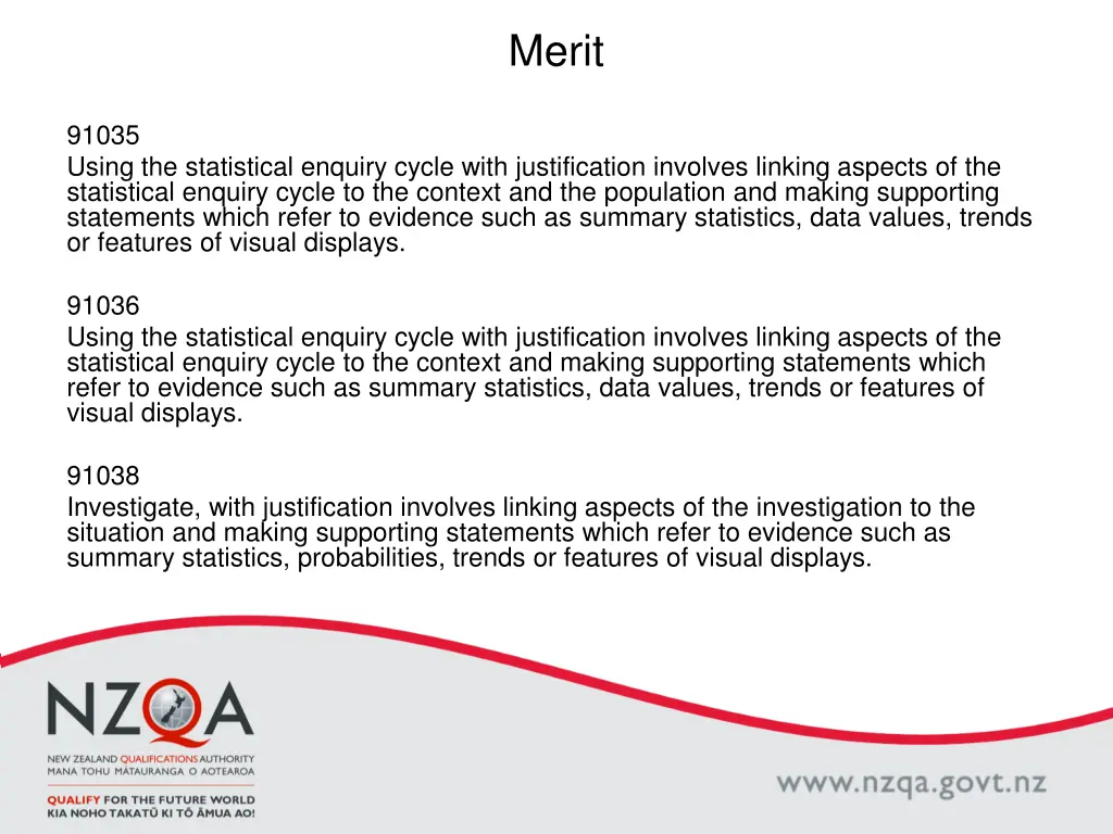 merit