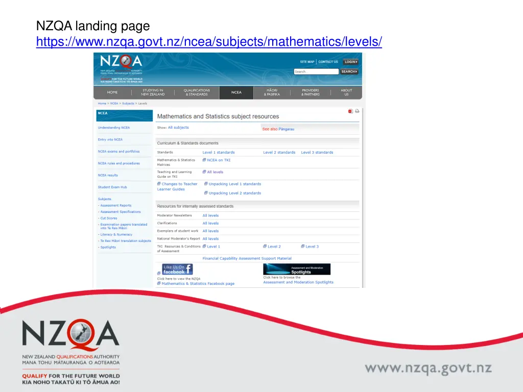 nzqa landing page https www nzqa govt nz ncea