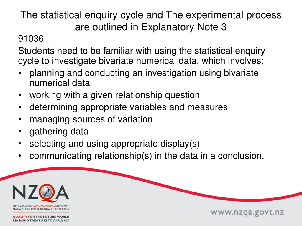 the statistical enquiry cycle