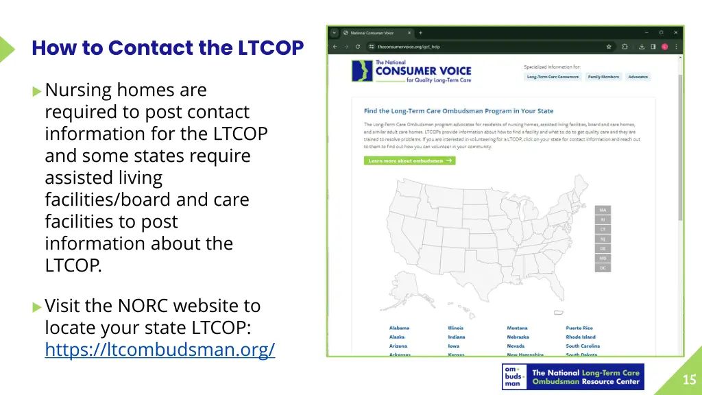 how to contact the ltcop