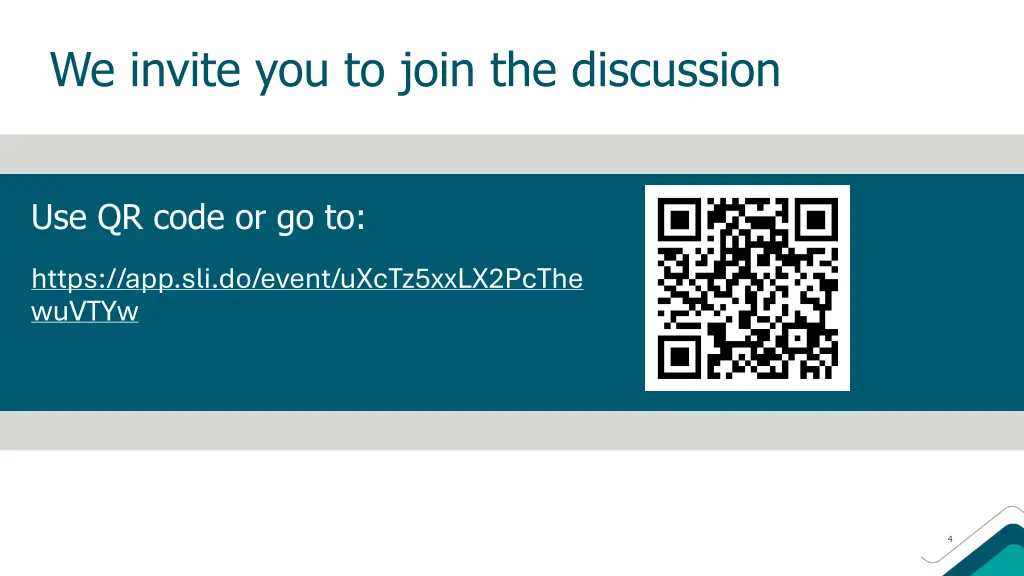 we invite you to join the discussion