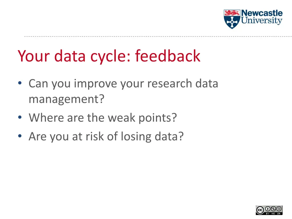 your data cycle feedback