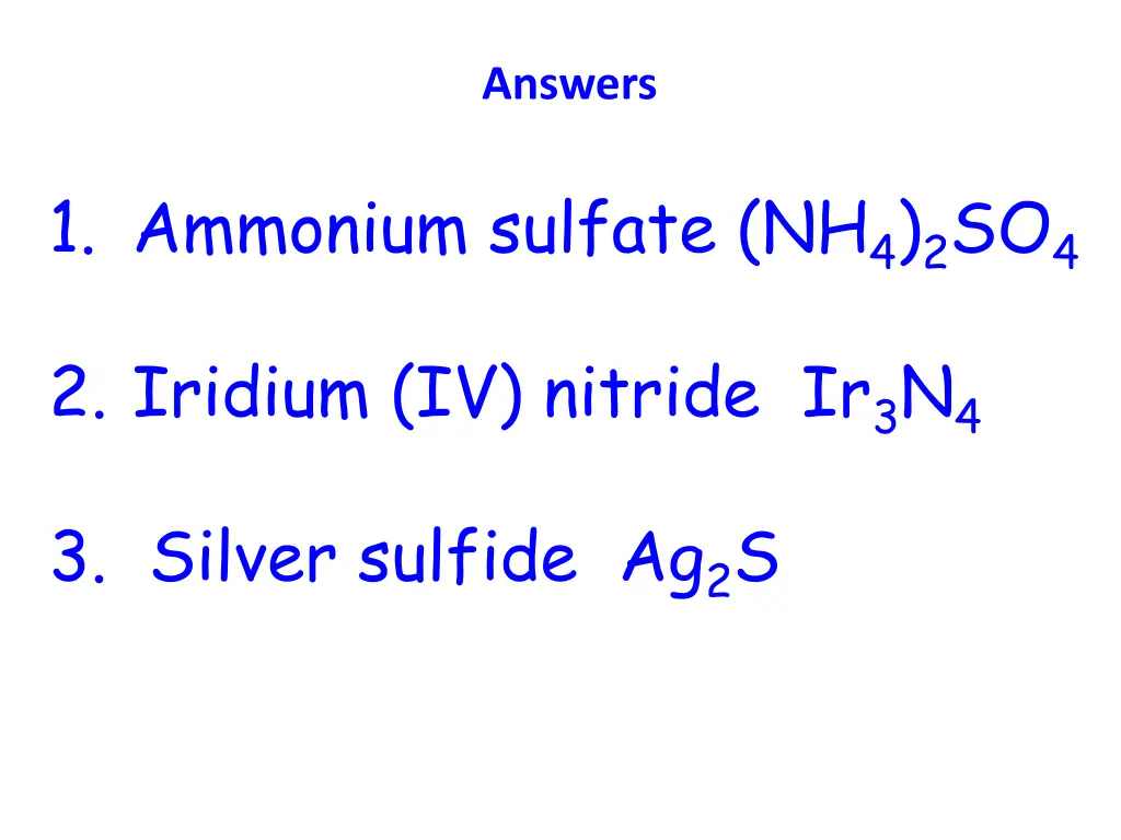 answers 1