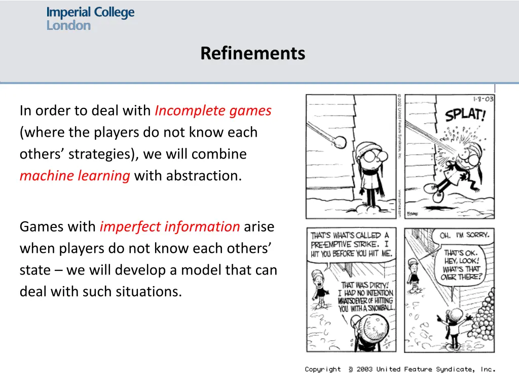 refinements