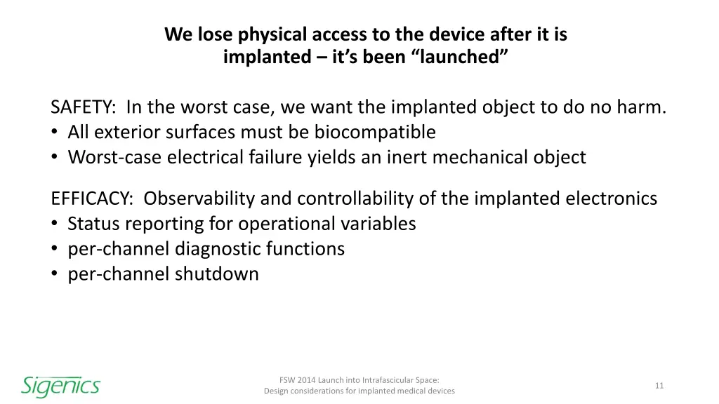 we lose physical access to the device after