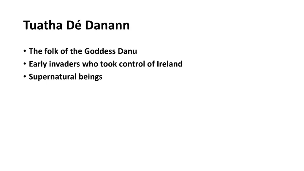 tuatha d danann