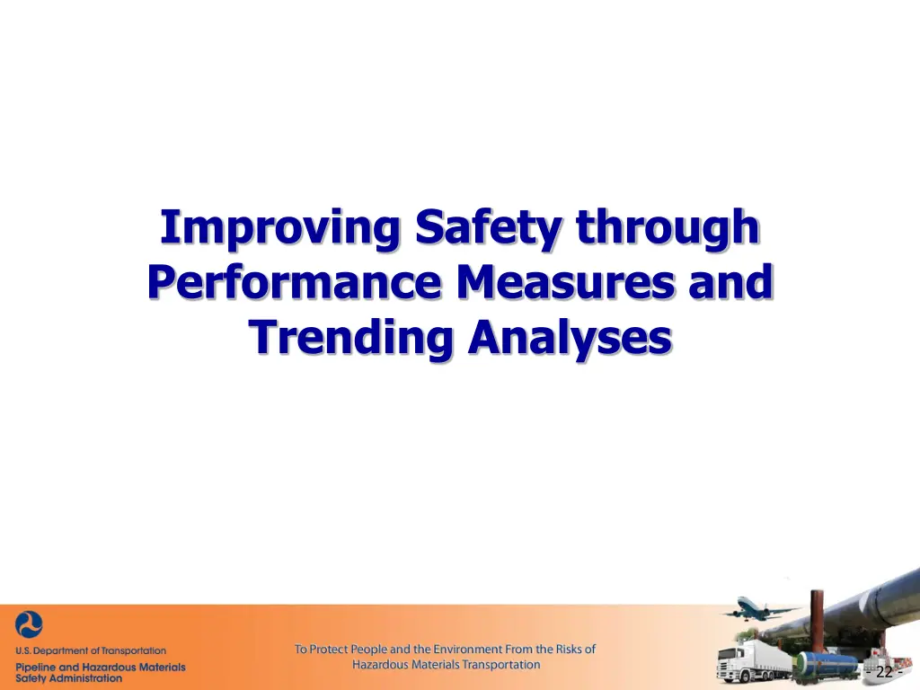 improving safety through performance measures