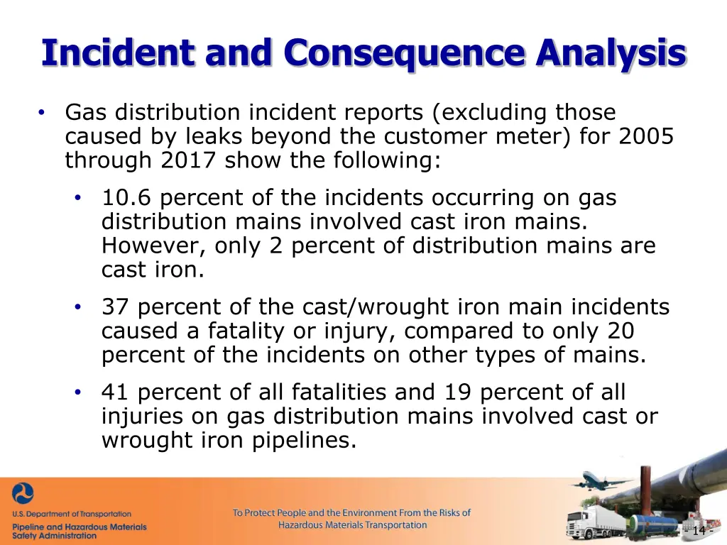 incident and consequence analysis