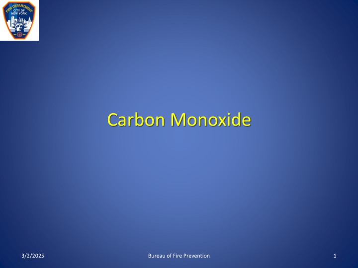carbon monoxide