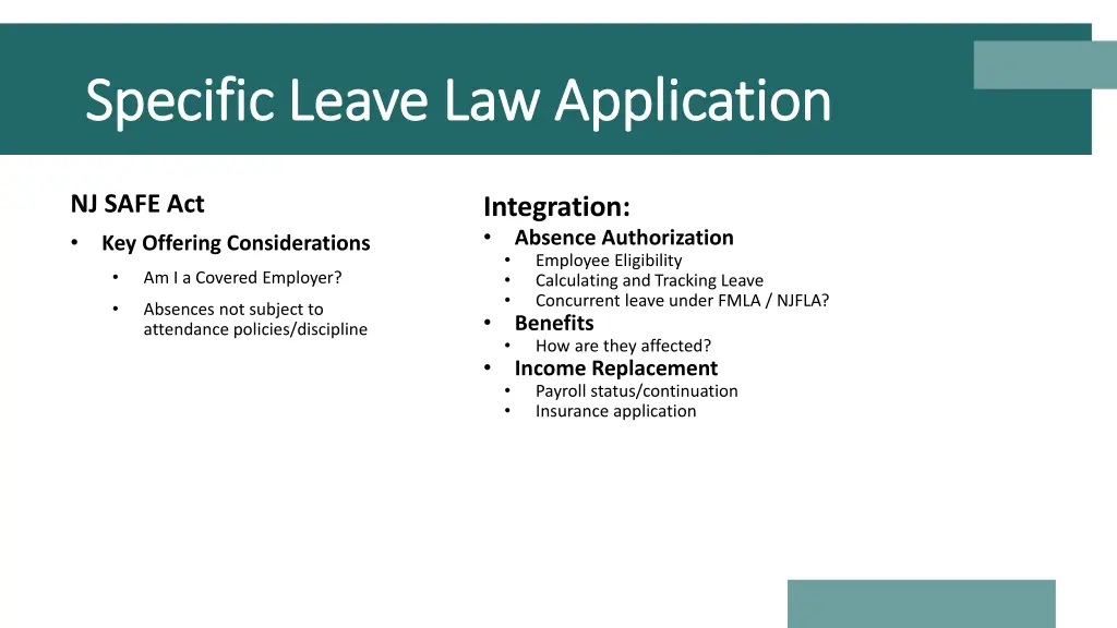 specific leave law application specific leave 2