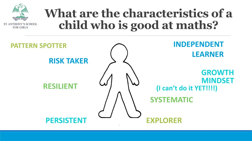 what are the characteristics of a child