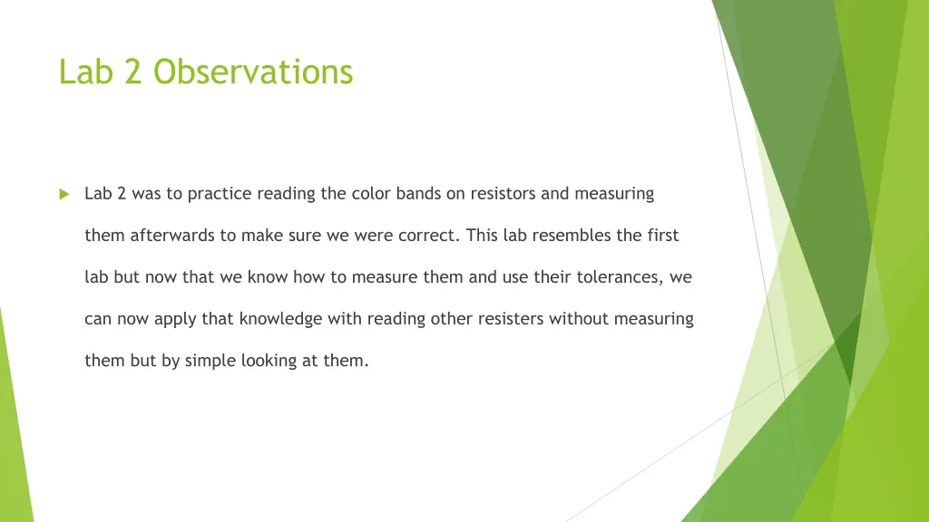 lab 2 observations