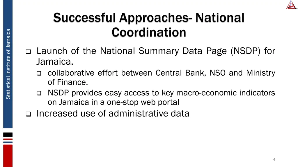 successful approaches national coordination 1