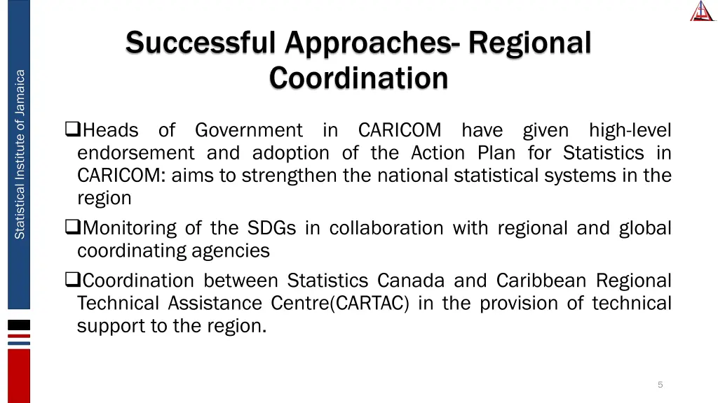 successful approaches regional coordination