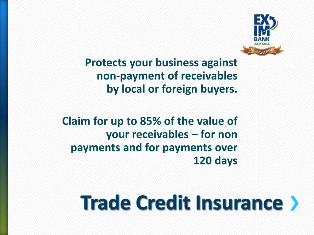protects your business against non payment