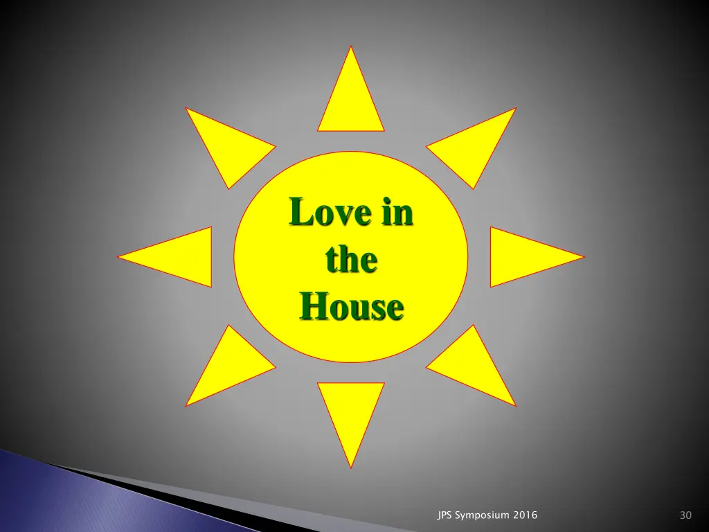 love in the house