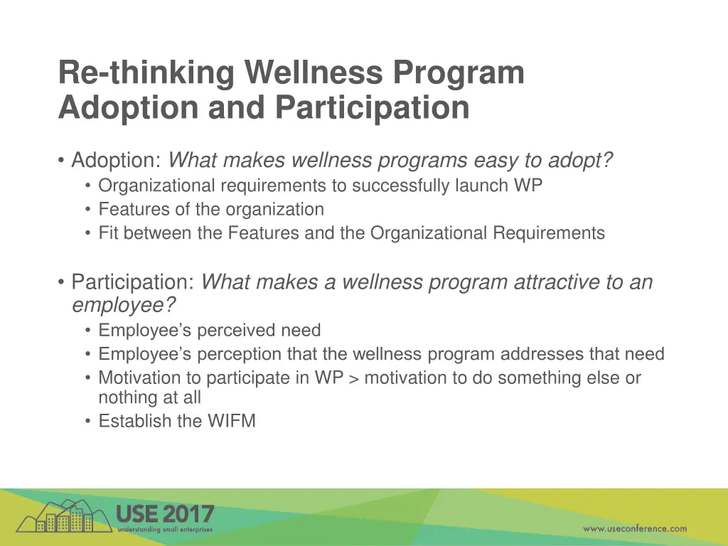 re thinking wellness program adoption