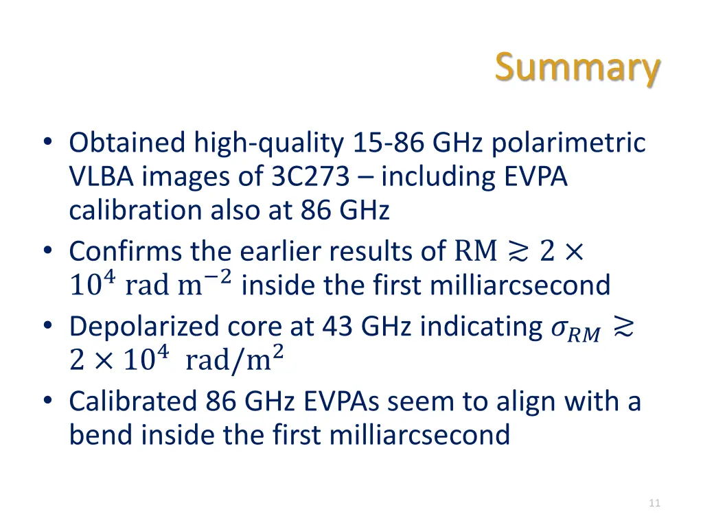 summary